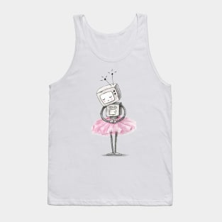 Ballerina robot Tank Top